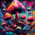 Abstract Mushroom 001